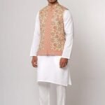 Men's Waist Coat : Rust Brown