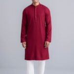 Men's Panjabi : Maroon