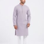 Men's Panjabi (Slim Fit) : Old Brick